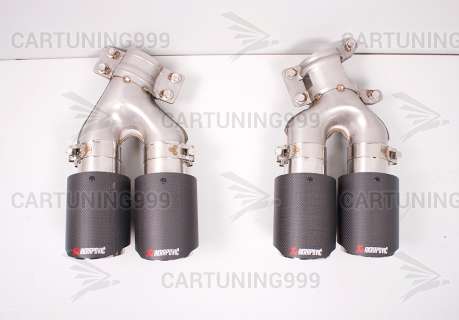 ������� �� ��������� BMW 5 ����� G30 Akrapovic ������