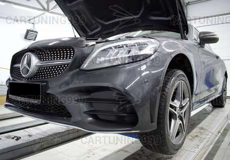 ������� ��������� GT Mercedes C-klasse W205 Coupe � ������� ����