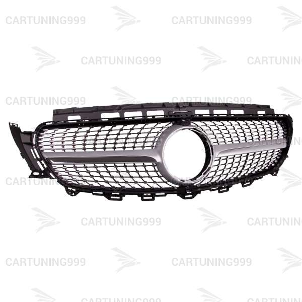 Решетка радиатора Diamond Sport Mercedes E-klasse C238 Coupe серебро