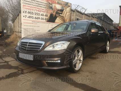 �������� ������ 63 AMG �� Mercedes S-klasse W221