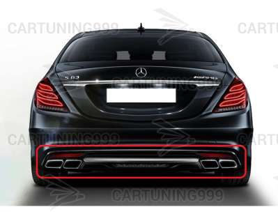 �������� � ������� 63 AMG �� Mercedes S-klasse W222 ������