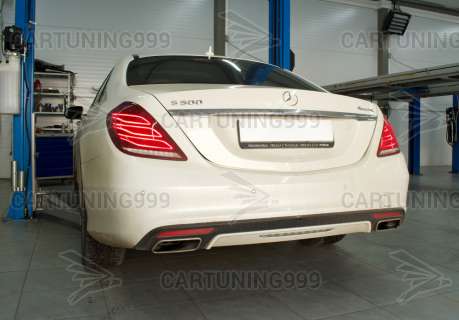 �������� � ������� 65 AMG �� Mercedes S-klasse W222 ������