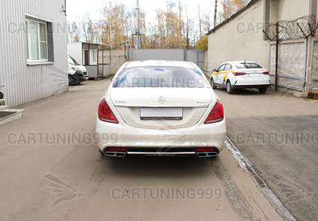 �������� � ������� 65 AMG �� Mercedes S-klasse W222 ������