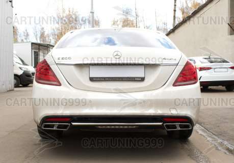 �������� � ������� 65 AMG �� Mercedes S-klasse W222 ������