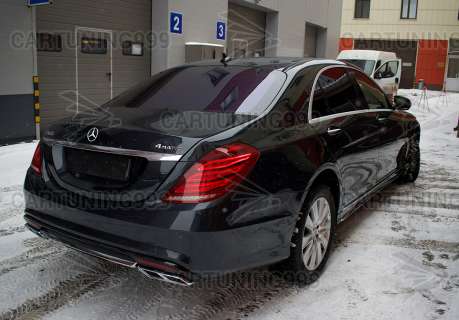 �������� � ������� 65 AMG �� Mercedes S-klasse W222 ��� �����