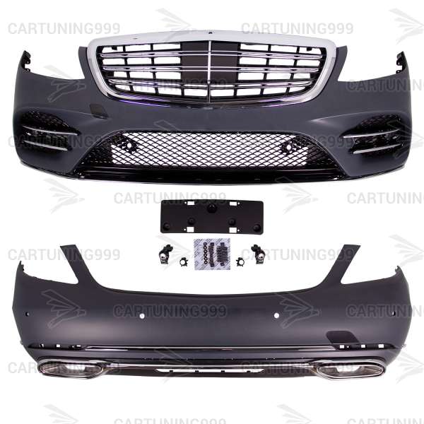 ����� AMG Mercedes S-klasse W222 2017-��