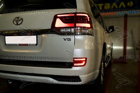 ������� ��������������� ������ � ������ ������ Toyota Land Cruiser 200