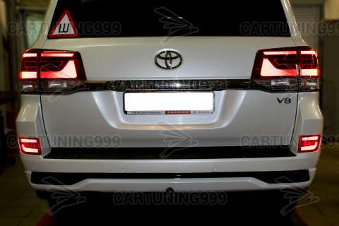 ������� ��������������� ������ � ������ ������ Toyota Land Cruiser 200