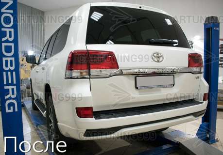 ����� Executive White Toyota Land Cruiser 200 